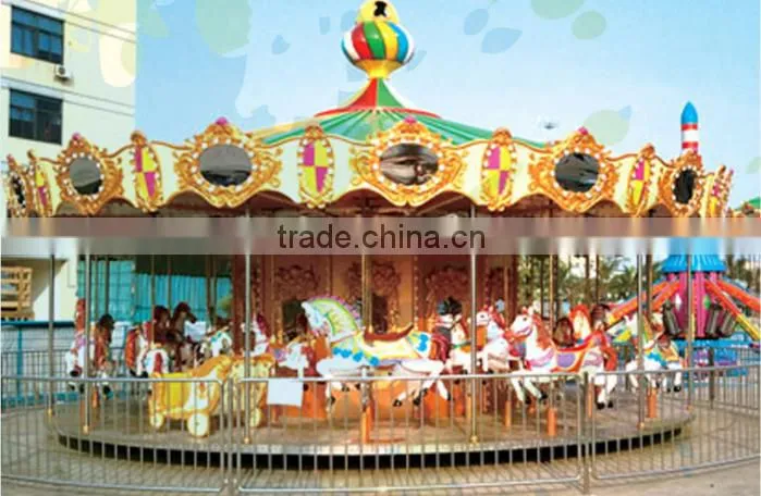 12-seat indoor carousel