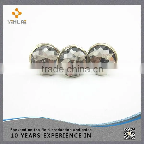 Colorful 12mm Crystal Rivet For Shoes