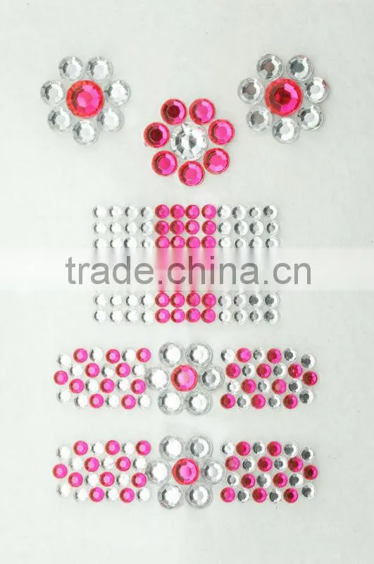 DIY Gemstones Sticker, Acrylic Sticker for Telephone Decoration, Eye Sticker