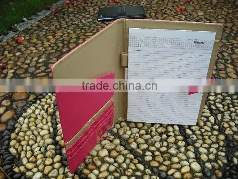 Women Leather Bound Portfolio Folder