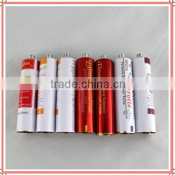 Beautiful color offset cosmetic tube printing with private label