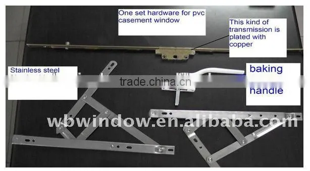 Costom made commerical windows aluminum double hung awning window