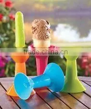 NEW No Drip kids Popsicle Ice Cream Cone Holder Universal Food Holder