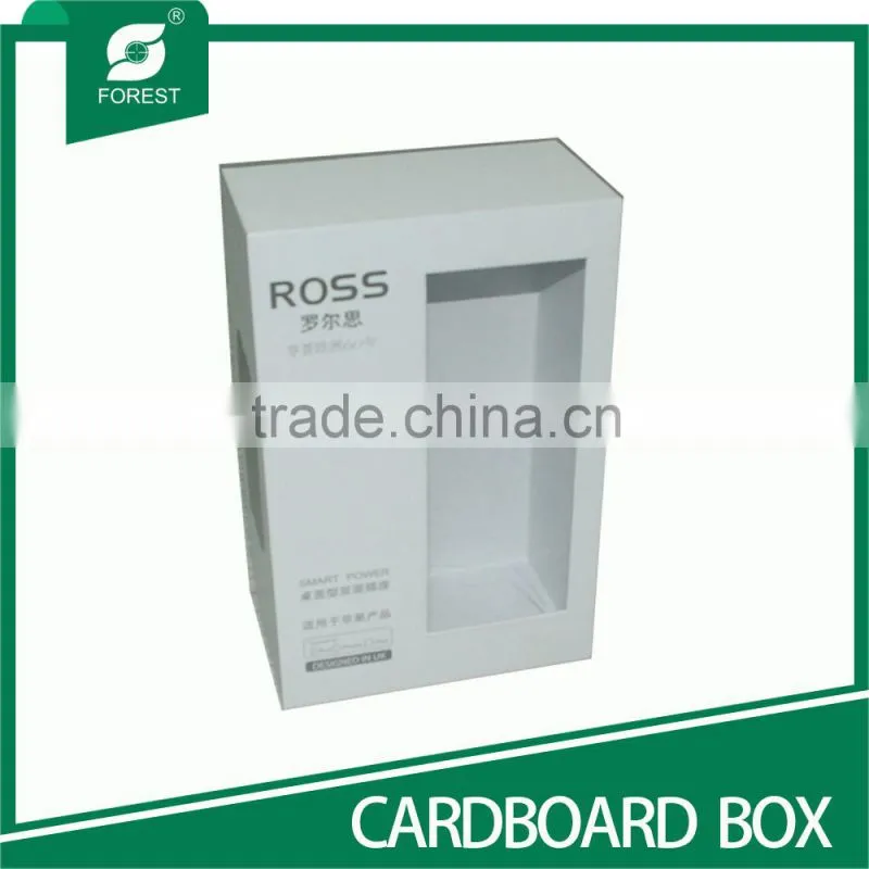 OFF-SET PRINTING CARDBOARD BOXES WITH PVC WINDOW