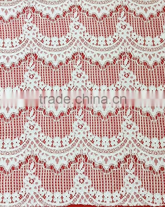 Wholesale High Quality Nylon/Cotton/Rayon Strand Lace Fabric T8058