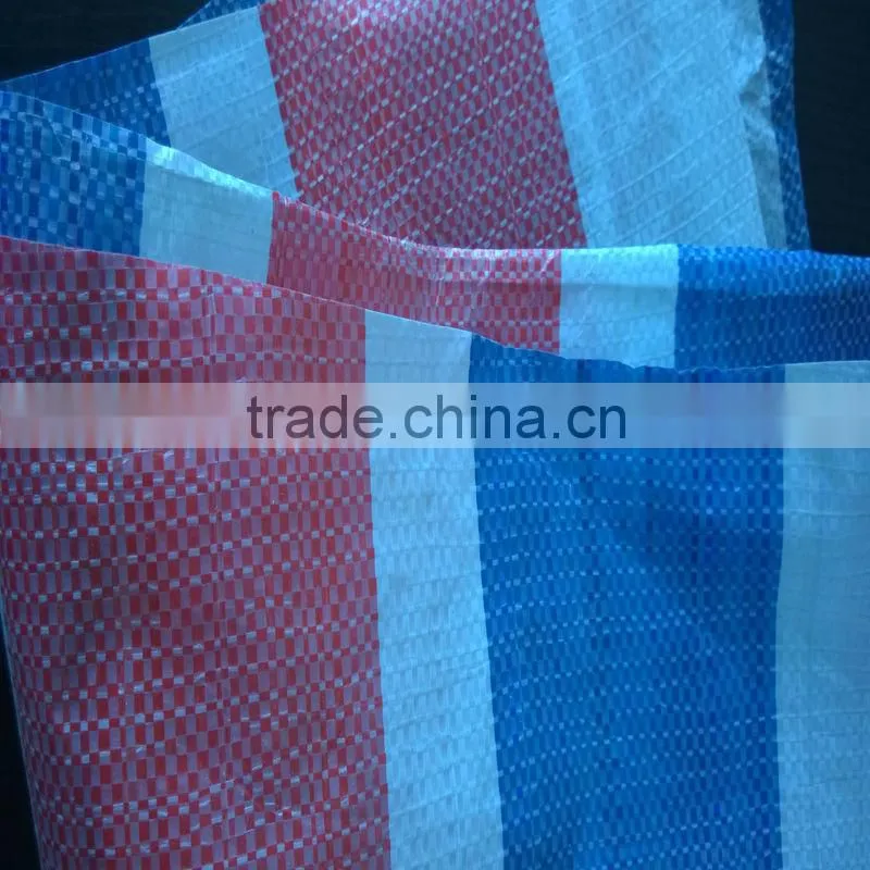 100% Guarantee High Quality Color Stripes Tarpaulin
