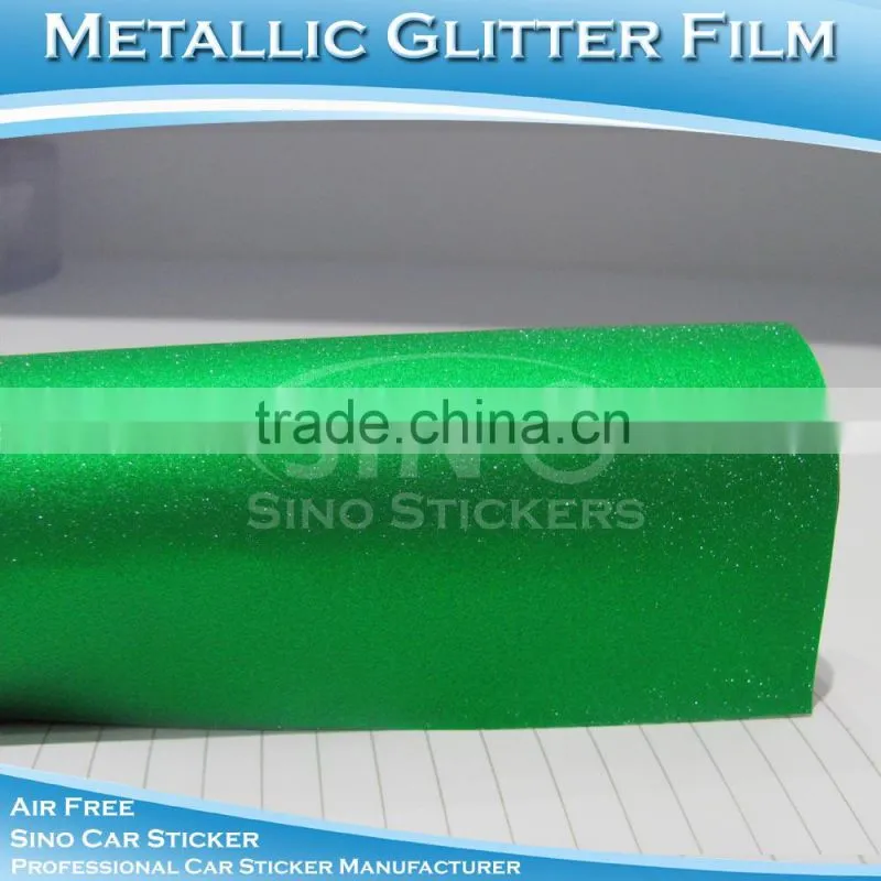 1.52x20m New Arrival Glitter Blue Full Car Body Sticker Vinyl Carbon Fiber Tube