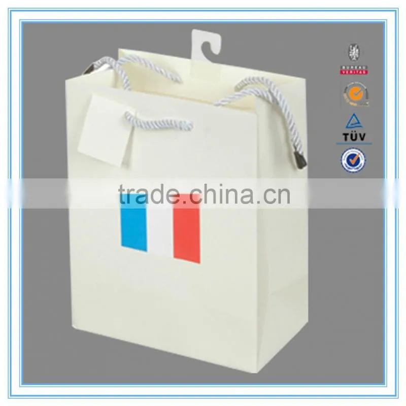 Alibaba China manufacturer customized cheap recycle paper bag machine made production paper bag for shopaping