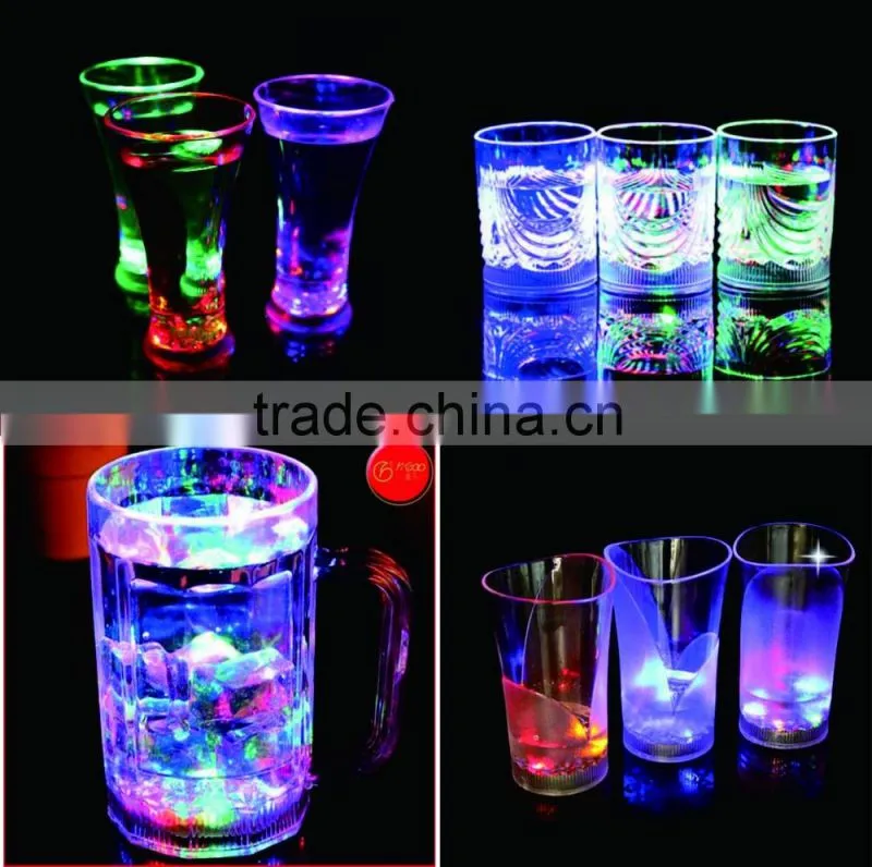 custom led flashing cup led reflector cup flashing led plastic cup
