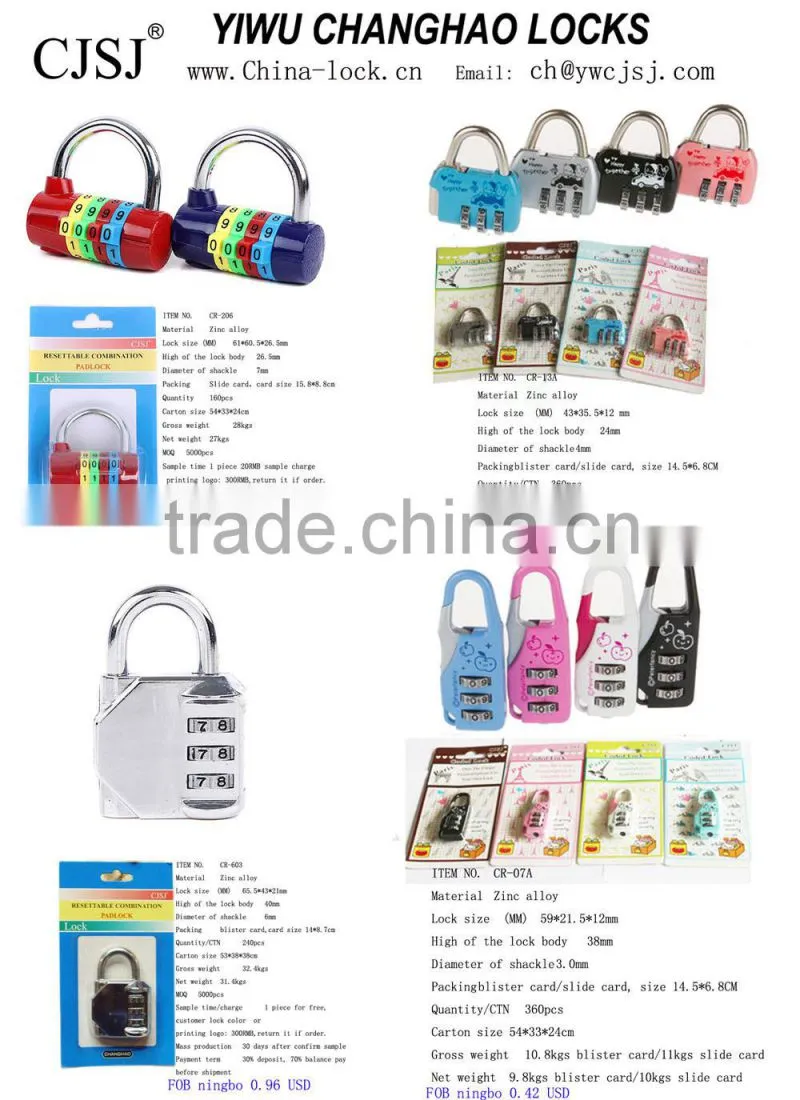 2014 hot sale cheap colorful good quality bicycle cable lock