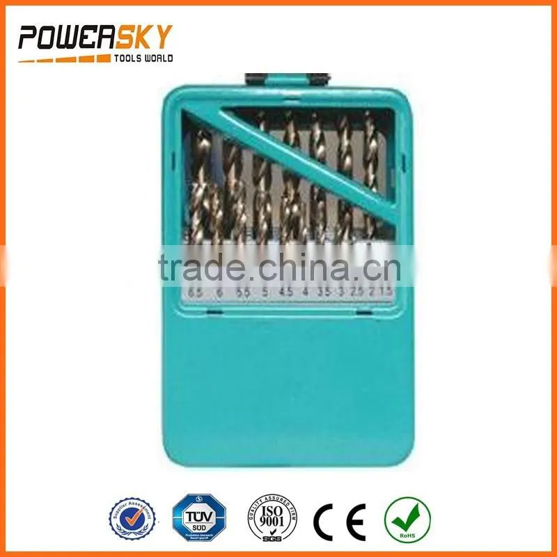 HSS tin coating hex shank drill bits