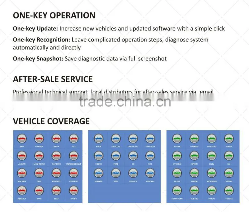 Original Fcar F3S-W Universal Car Diagnostic Computer for Japanese, Korean, European,American,Chinese cars