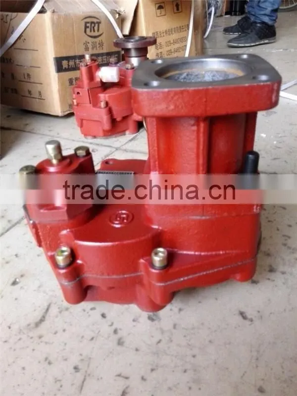 Hydraulic Dump Truck PTO Gear Box QH50-12 With Inline 8 Teeth ,Power Steering Gear Box,Small Gear Box