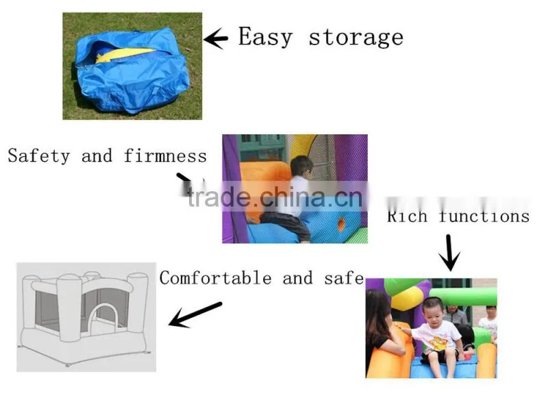 Safe Exciting Kids Inflatable Jumper Bouncer for Sale