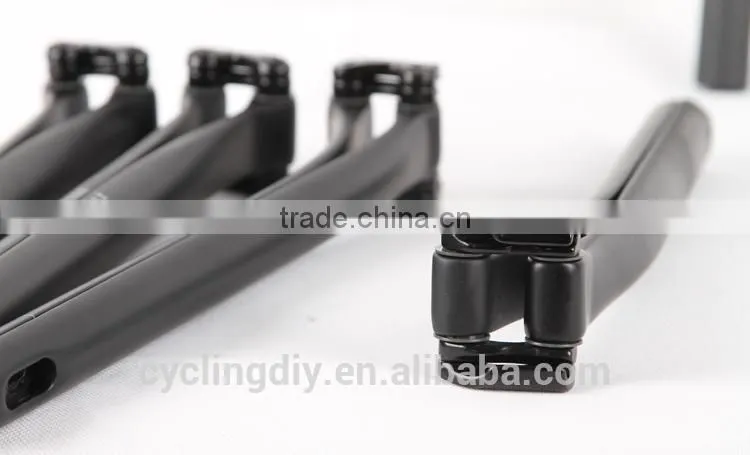 Adjustable seat post carbon 3k for bike saddle