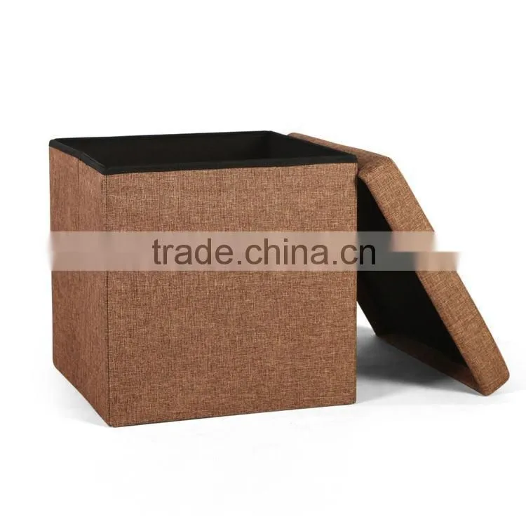 square pu puff ottoman