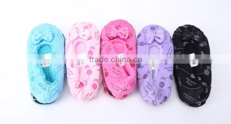 Winter floor slippers