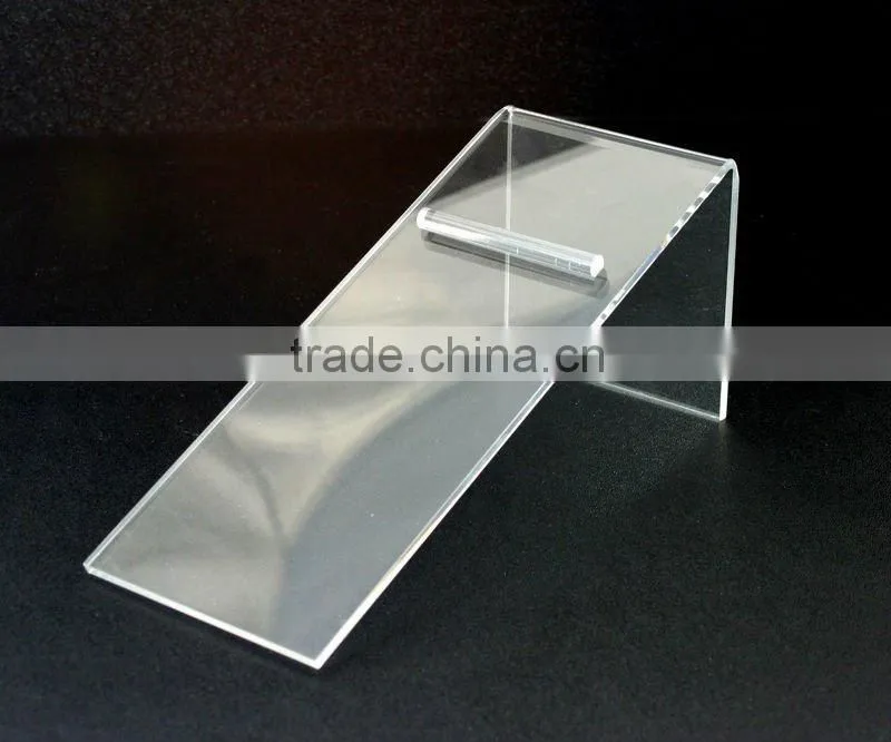 4Color 12-shelves Acrylic Shoe Display Stand (Rack /Shelf / Holder /Riser / Pedestal )