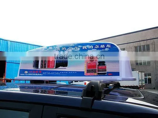 Hot Sale Taxi Top Advertising Signs