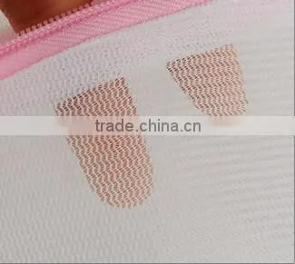 YIWU RODA 100%polyester crystal zipper head fine mesh washing bag
