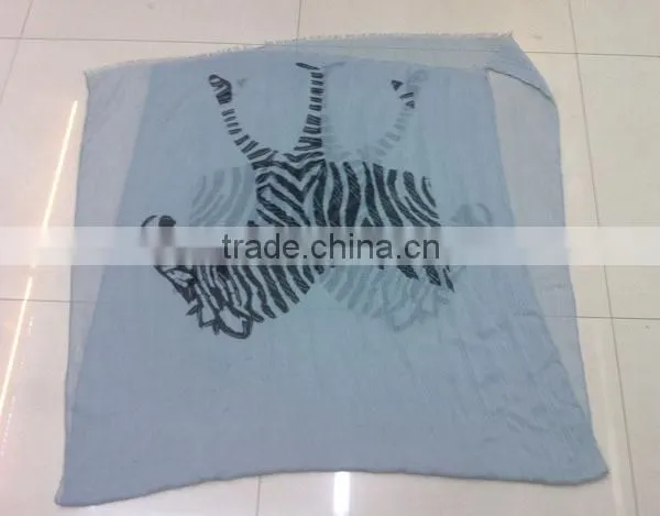 2015 Tie dye Pom Pom Infinity Scarf Fashion Leopard Scarf Lady Scarf and knitted neckerchief
