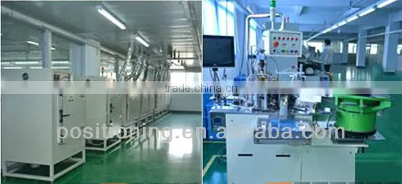 White plastic shell filled with solidified epoxy resin capacitors