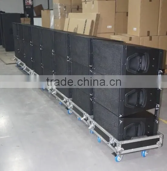 Q1 sound system speaker box two-way double 10 inch line array