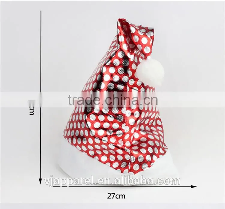 Deluxe Plush Adult Santa Hat Christmas Ornament
