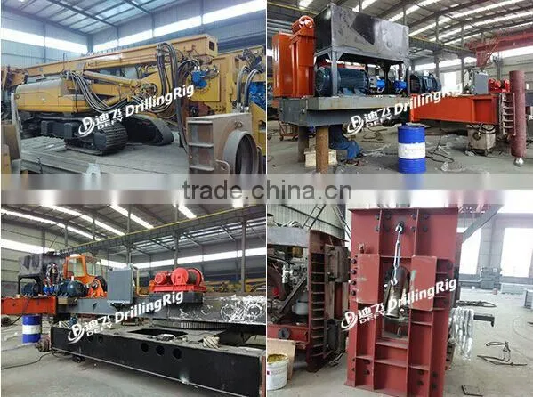 26m depth bore pile drilling rig machine with top quality