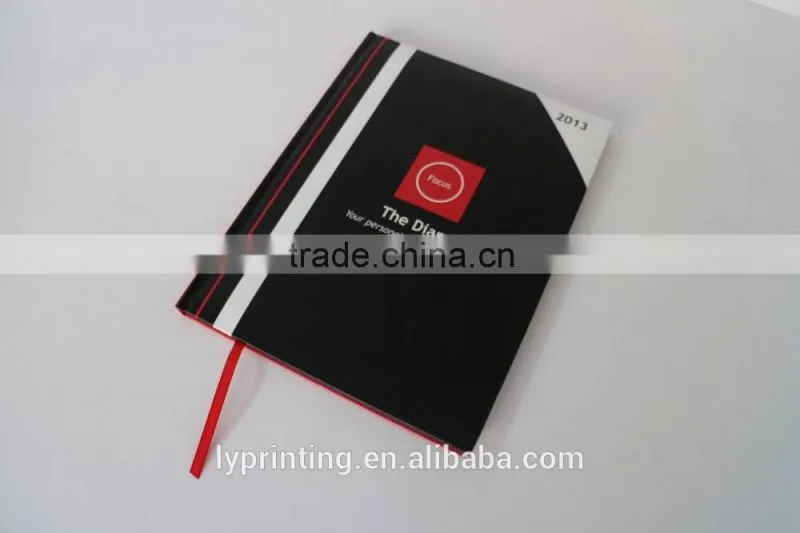 High quality hardcover notebook, diary book printing
