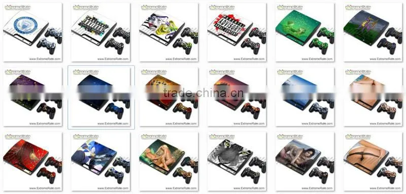 For PS3 accessories vinyl decal console skin cover controller skin for PS3