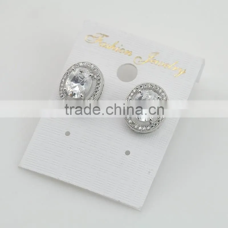 Good quality New 2016 Trend fashion earrings zircon stud earring ladies earrings designs pictures
