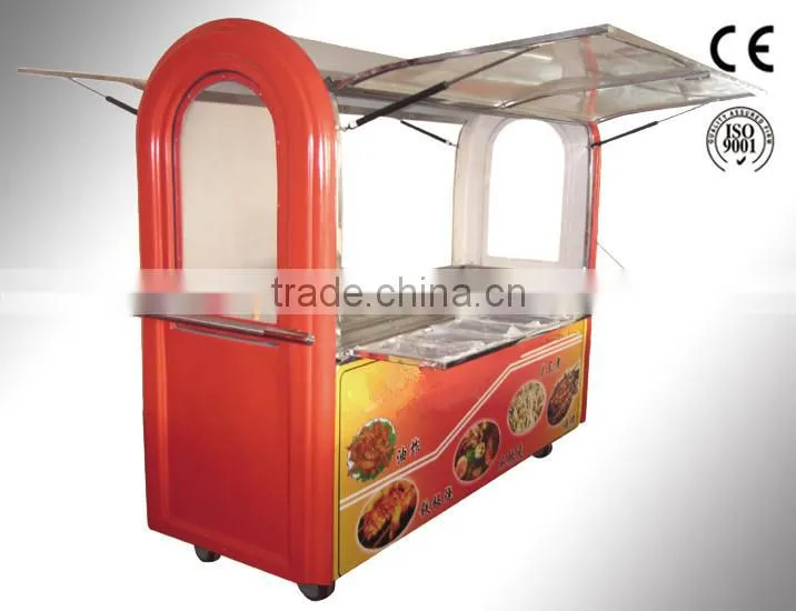 newest type mobile vending kiosk /street vending cart/hot dog vending cart
