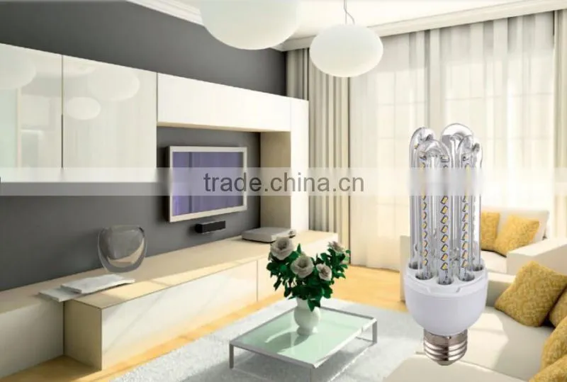 U Shape LED Corn Light LED Energy Saving Lamp 3-23W SMD 2835, 240-2300lm, PF>0.9