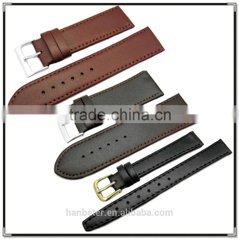 CE&RoHS Standard and Factory Supply Directly 2015 leather watch strap with buckle