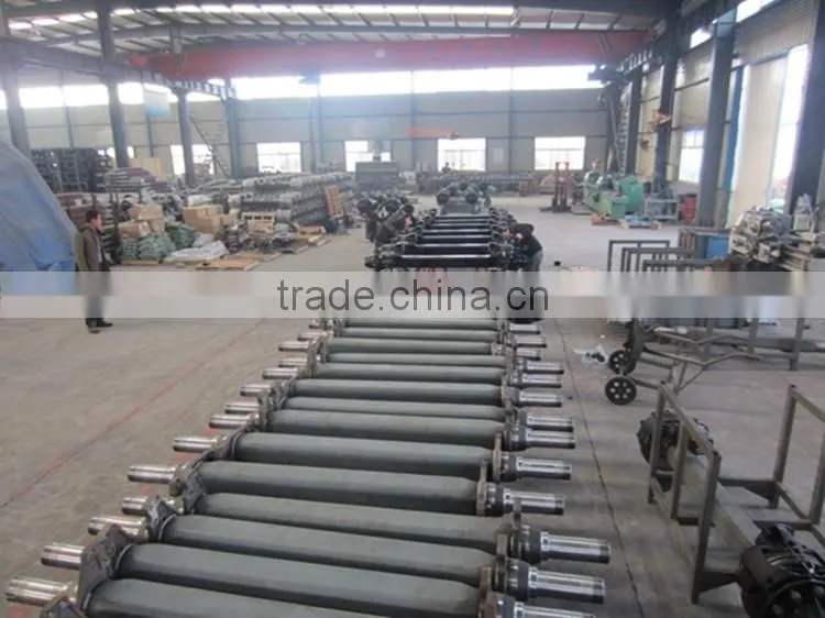 Integral axles beam for trailer axles assembly,Truck trailer axles