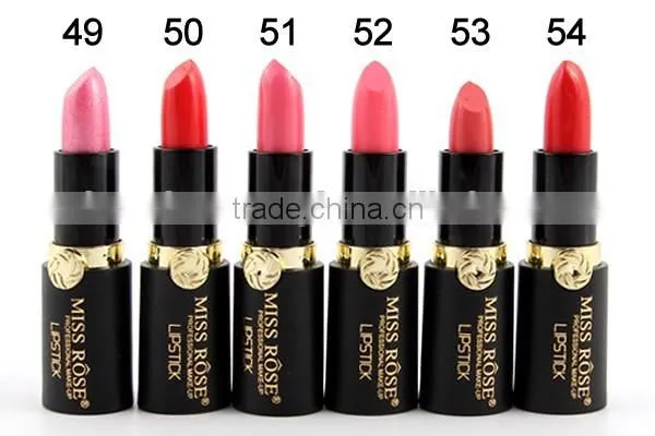 Miss Rose 24pcs/lot 2type for choose black tube lipstick chrismas light