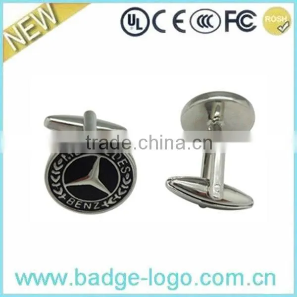 New Stylish Zinc Alloy Car Logo Cuff Link