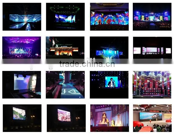 Flexible curtain led video wall