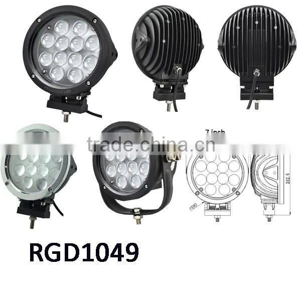 9-32v led round light,60w 4200lm led ip68 floodlight RGD1049 bulldozer led work light ,off road lights trucks
