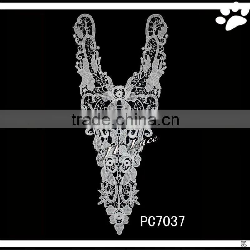 polyester neck lace for dress(PC7020)