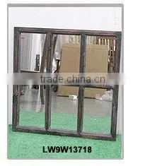 French White Wood Frame Elegant Design Large Decor Wall Mirror