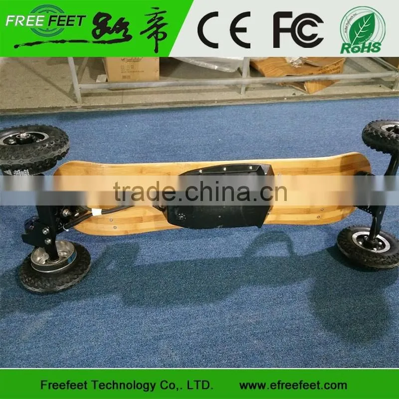 Electric Four Wheel Scooter Self Balance Segwaye Electric Longboard Skateboard