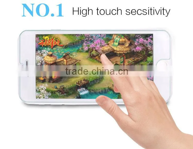OEM clear tempered glass for iphone 6S glass screen guard