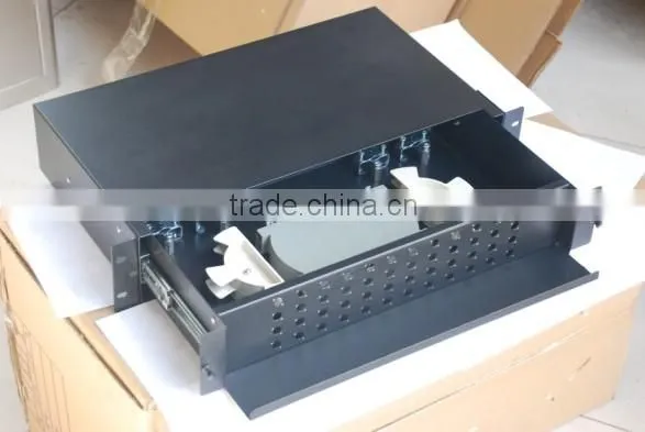 ftth fc/sc 1u 24core fiber patch panel,wallmount fiber optical patch panel