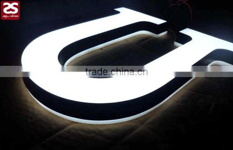 top quality advertising led alphabet mini letter