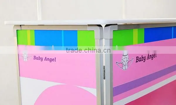 Locked Aluminum Alloy Folding Sales Promotion Table