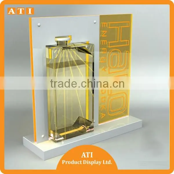 ATI OEM Clear acrylic PRODUCT display acrylic clothes display stand