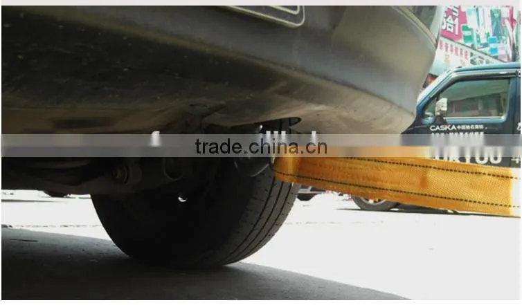 polyester car tow rope from manufacture / snatch strap / Tow strap cable rope
