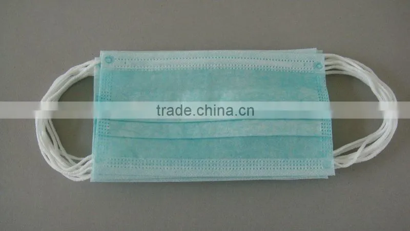 disposable non-woven PP surgical face mask